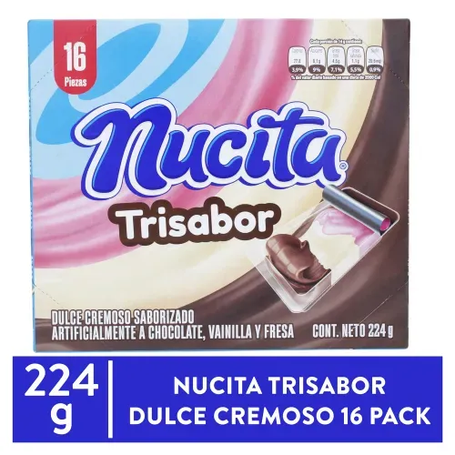 Choco Trisabor Nucita Dispen 224 g
