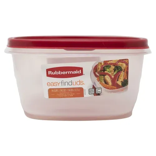Hermetico Rubbermaid Efl Cuadrado 3.3Lt