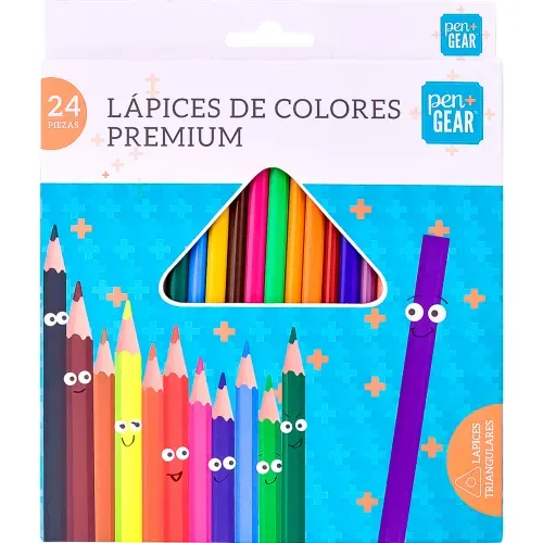 Lapices Pen  Gear De Color 24Pz