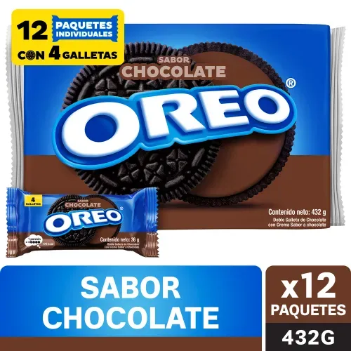 Galleta Oreo Chocolate 432 Gr