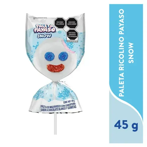 Paleta Payaso Snow 45gr