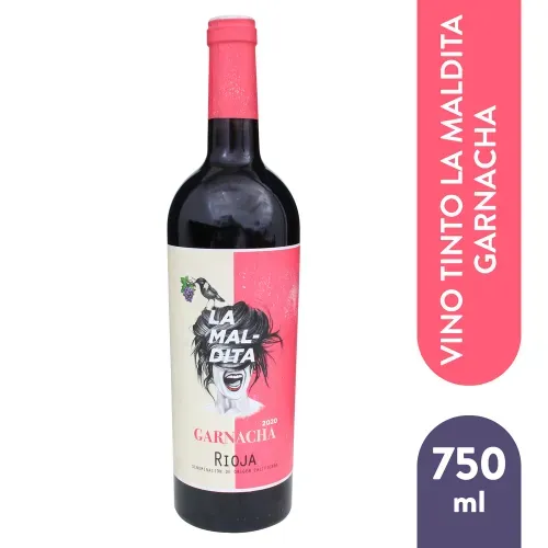 Vino La Maldita Garnacha Tinta 750ml