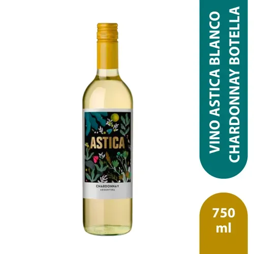 Vino Blanco Astica Chardonnay 750ml