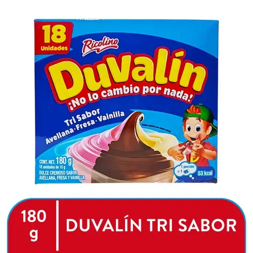 Duvalin Trisabor 18un 180g