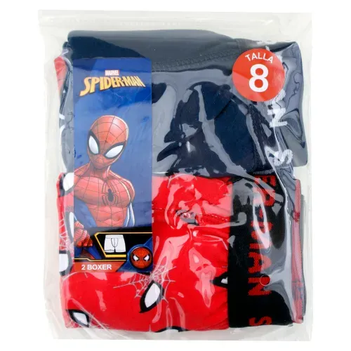 2pack Boxer Spiderman Nino 3a8