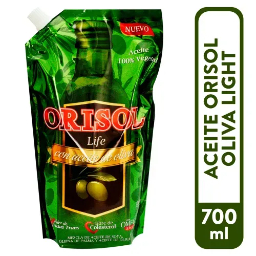 Aceite Orisol Oliva Life con Aceite de Oliva 700 ml