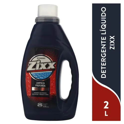 Detergente líquido Zixx limpieza profunda - 2000 ml