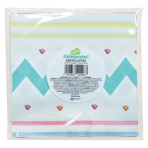 Servilleta Pascuas 10 Und