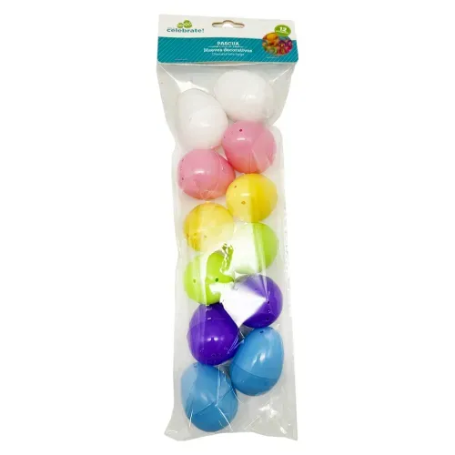 Huevitos De Pascua Medianos 12 Und