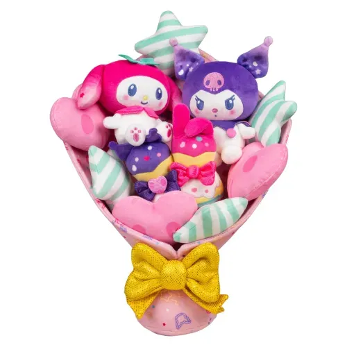 Arreglo De Peluches Melody Kuromi