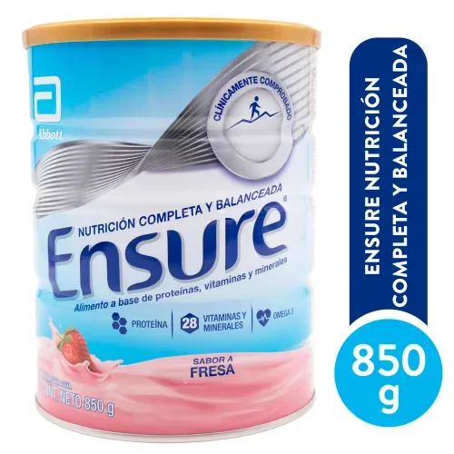 Complemento Ensure Polvo Fresa 850g