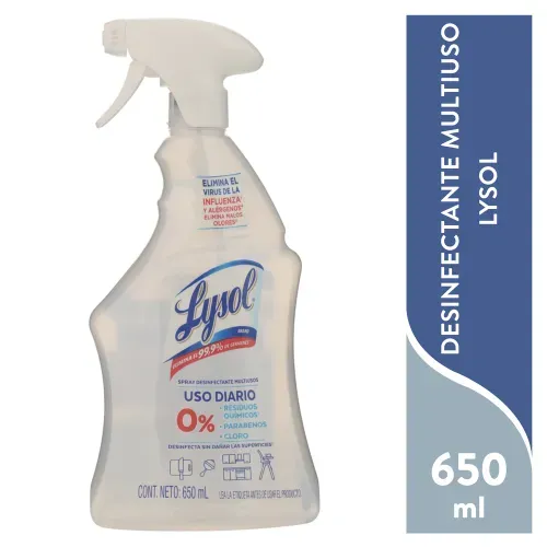 Desinfectante Lysol Multiusos Rociador - 650ml