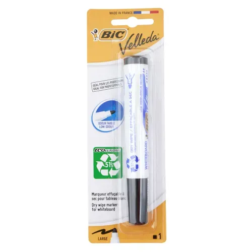 Marcador Pizarron Bic Negro Bl 1U