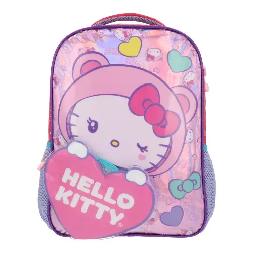 Mochila Infantil Hello Kitty Corazo Econ