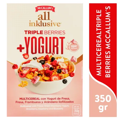 Mc Callums Multi Cereal Yogurtliofi350gr