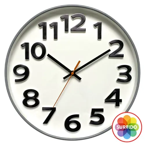 Ms Reloj Blanco 30cm Ms