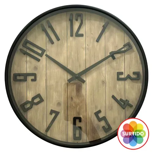 Ms Reloj 30cm Variedad Colores