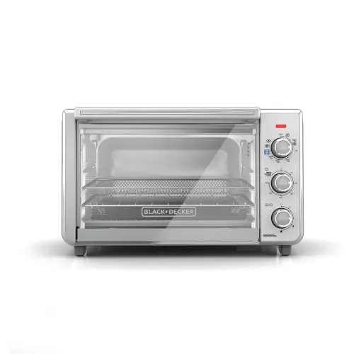 Horno Black+Decker 2 en 1 Hornea y fríe con aire