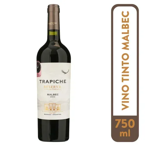 Vino Trapiche Reserve Malbec 750ml