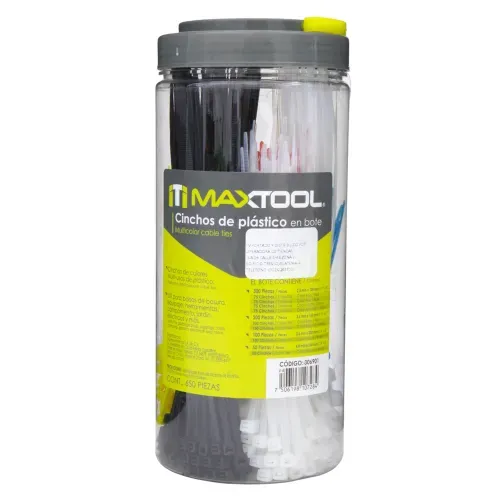 Cinchos De Plastico En Bote 650 Pzs