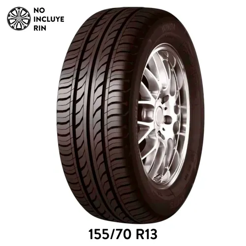 Llanta para auto Winda, medidas: 155/70 Rin 13