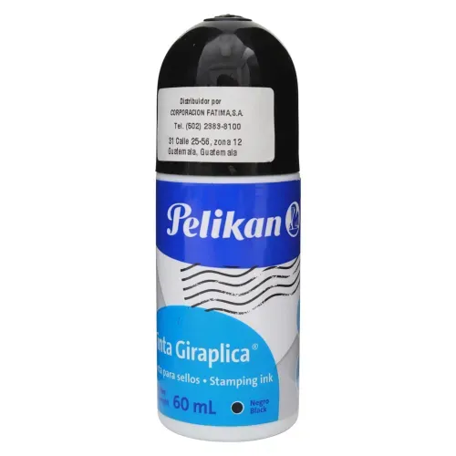 Tinta Para Sellos Pelikan Color Negra