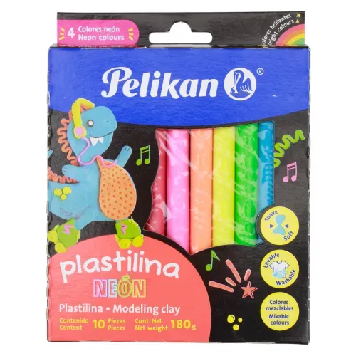 Plastilina Pelikan Colores Neon