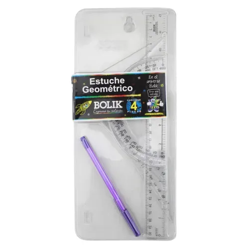 Juego De Geometria Bolik 3 Unidades