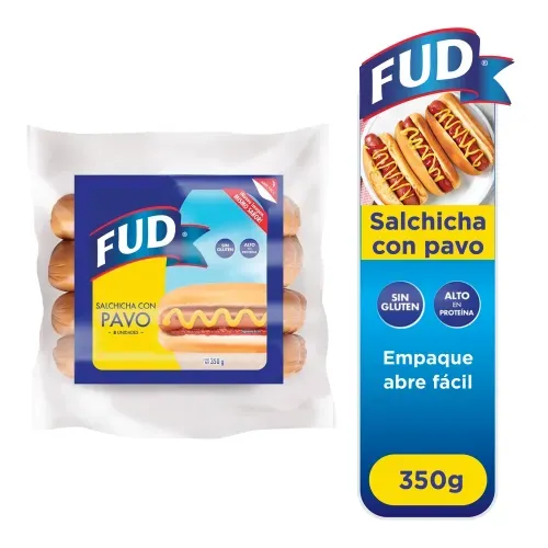 Salchicha Fud con Pavo - 350gr