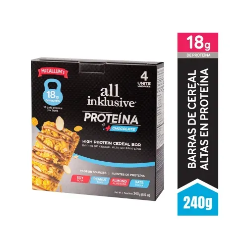 4pkcereal Allinklusive Barra Prote 240gr