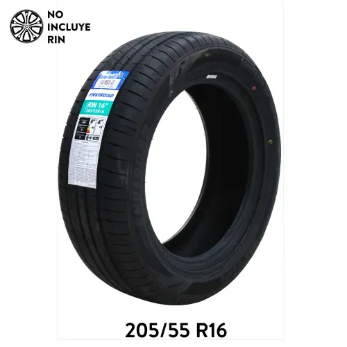 Llanta para auto Enviroad, medidas: 205/55 Rin 16