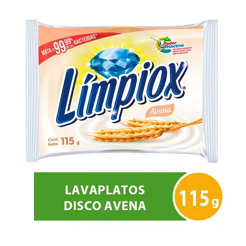 Lavaplatos Disco Limpiox Aroma Avena - 115 g