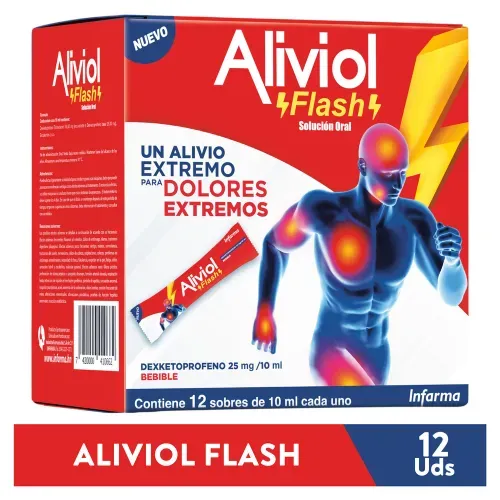 Aliviol Flash Caja 12 Sobres 120ml