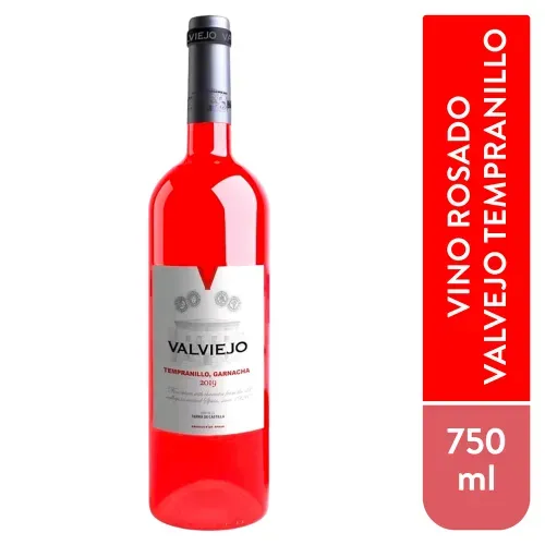 Vino Valviejo Rosado Garnacha 750ml
