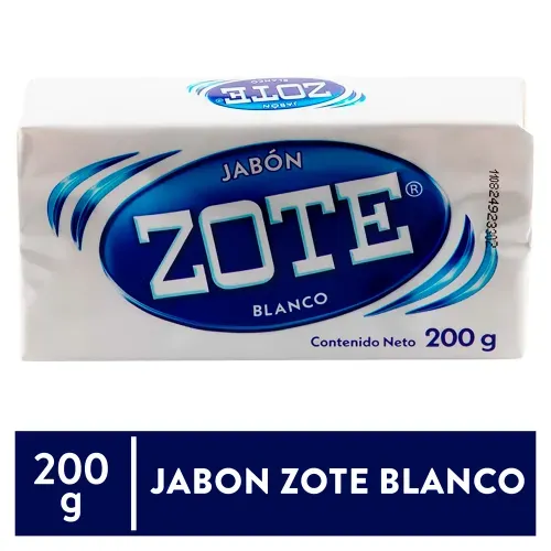 Jabón Zote Blanco En Barra - 200 g
