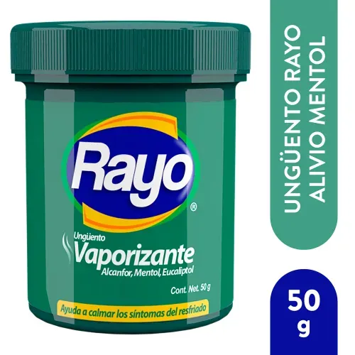 Rayo Alivio Mentol Tarro - 50 g