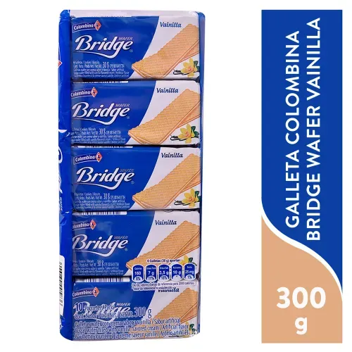 Bridge Galleta Vainilla Colombina 300 Gr