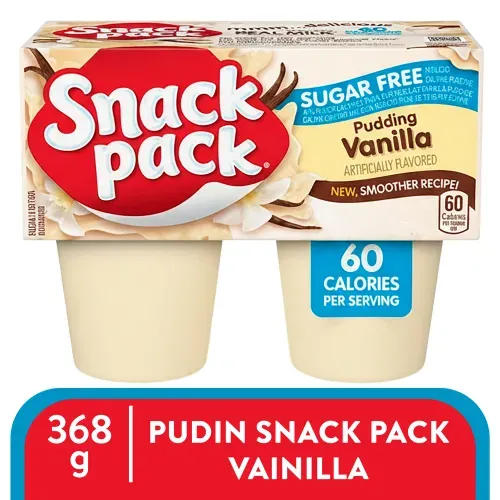 Pudin Vaini Snack Pack Sugar Free 368 Gr