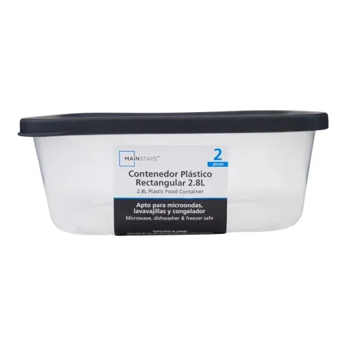 Contenedor Plas Rectan 2 8l Mainstays