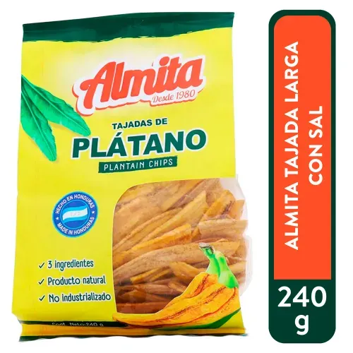 Almita Tajada Larga Con Sal 240 g