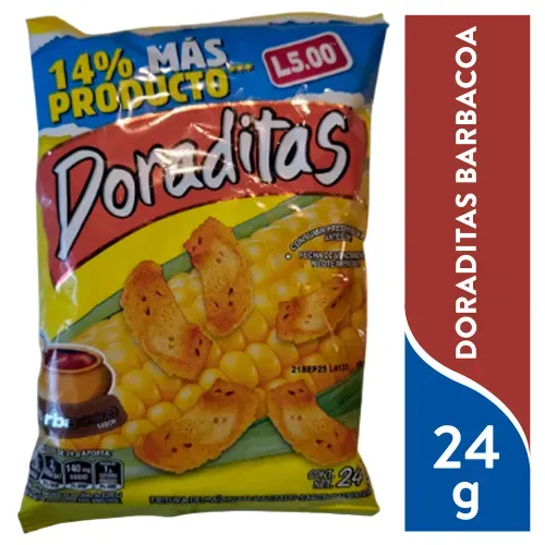 Doraditas Barbacoa 24g
