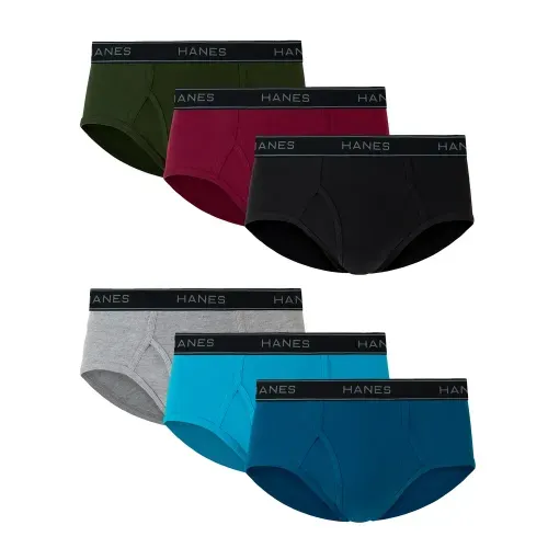 P6 Calzoncillo Hanes Cab Colores Surt s