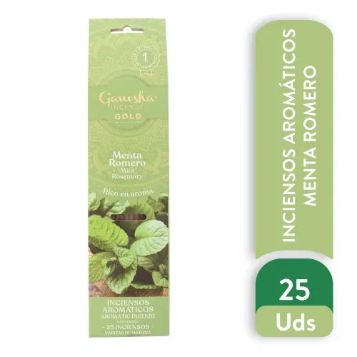 Gg Incienso Menta Romero 25pz