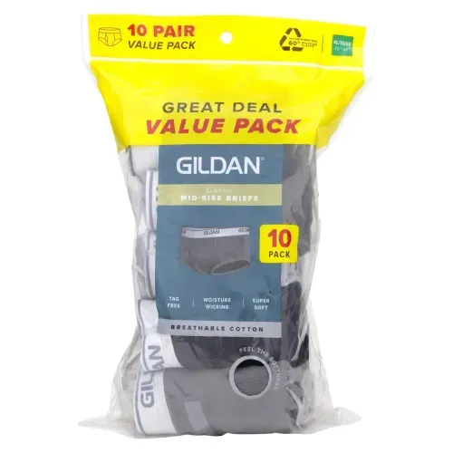 10p Calzoncillo Color s Gildan