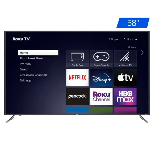 Pantalla RCA Smart TV 4K Roku RC58RK - 58 pulgadas