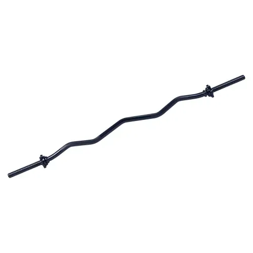 Barra Athletic Works curva para discos - 25 mm