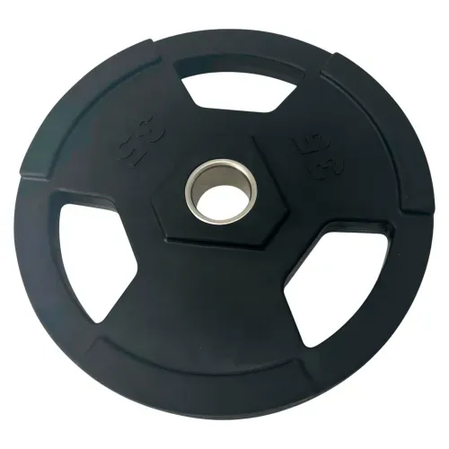 Disco de peso Athletic Works de hule  50 mm - 35 lb