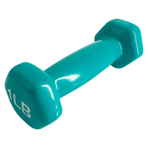 Mancuerna Athletic Works de vinil - 1 lb