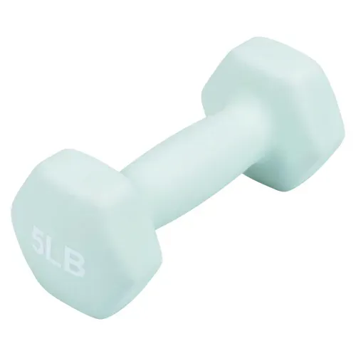 Mancuernas Athletic Works de neopreno - 5 lb