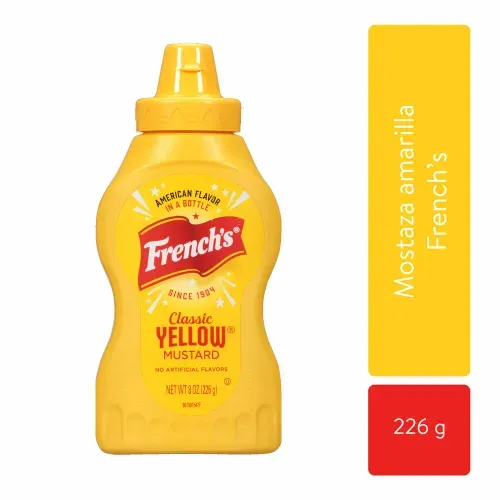 Mostaza Amarilla Clásica French's - 226 g